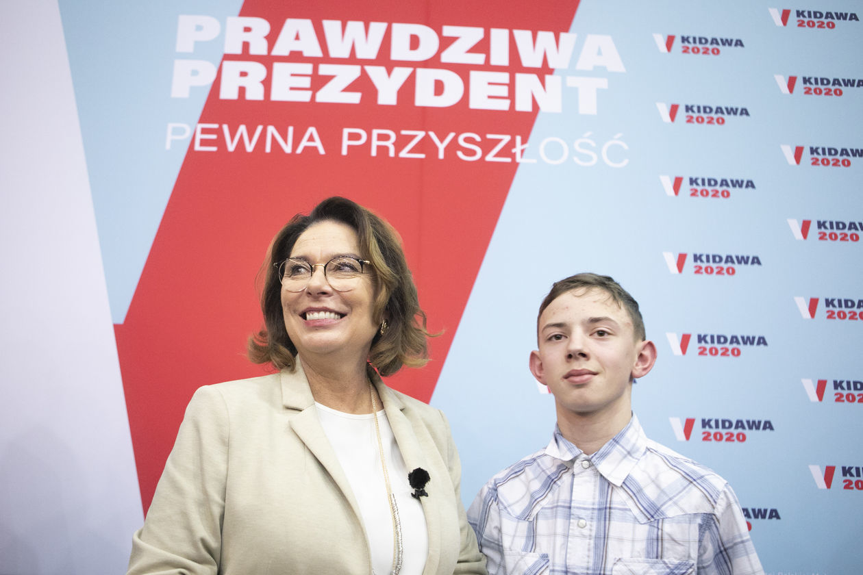  Małgorzata Kidawa-Błońska w Lubartowie (zdjęcie 1) - Autor: Jacek Szydłowski