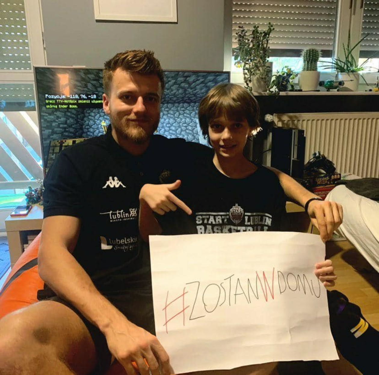  #ZostańWDomu - Kluby sportowe popierają akcję (zdjęcie 6) - Autor: Start Lublin/Facebook