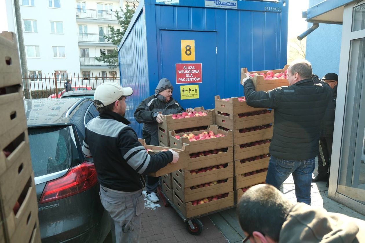  COZL: dostawa owoców i nabiału na potrzeby szpitalnej kuchni (zdjęcie 1) - Autor: Maciej Kaczanowski