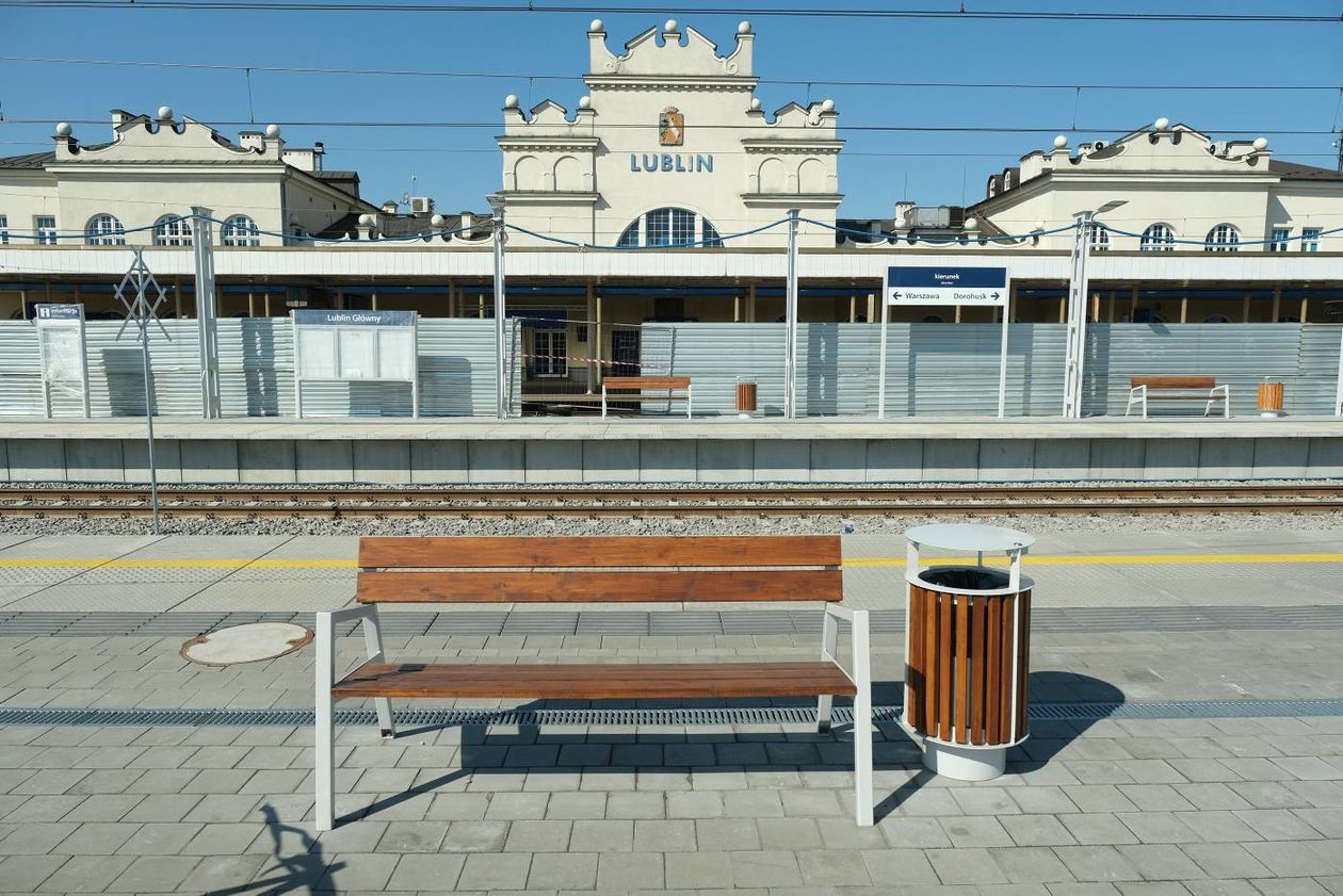  Kończy się remont peronów nr 2 i 3 na stacji PKP Lublin Główny (zdjęcie 1) - Autor: Maciej Kaczanowski