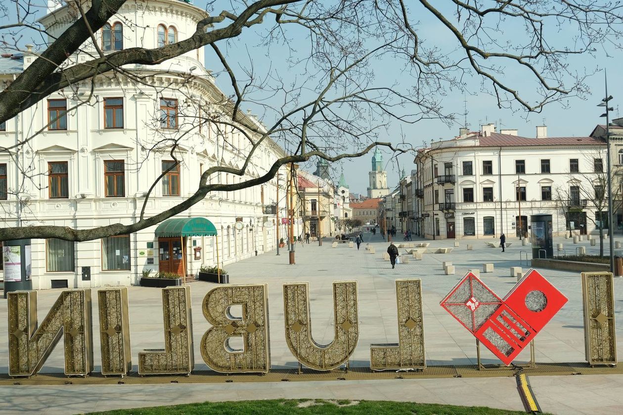  Lublin na kwarantannie (zdjęcie 1) - Autor: Maciej Kaczanowski