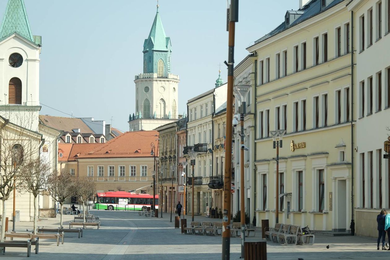  Lublin na kwarantannie (zdjęcie 1) - Autor: Maciej Kaczanowski