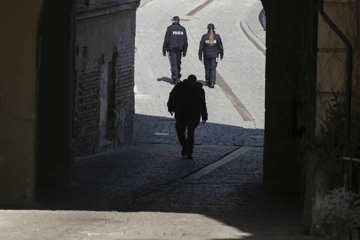  Patrole policji w Lublinie (zdjęcie 1) - Autor: Jacek Szydłowski