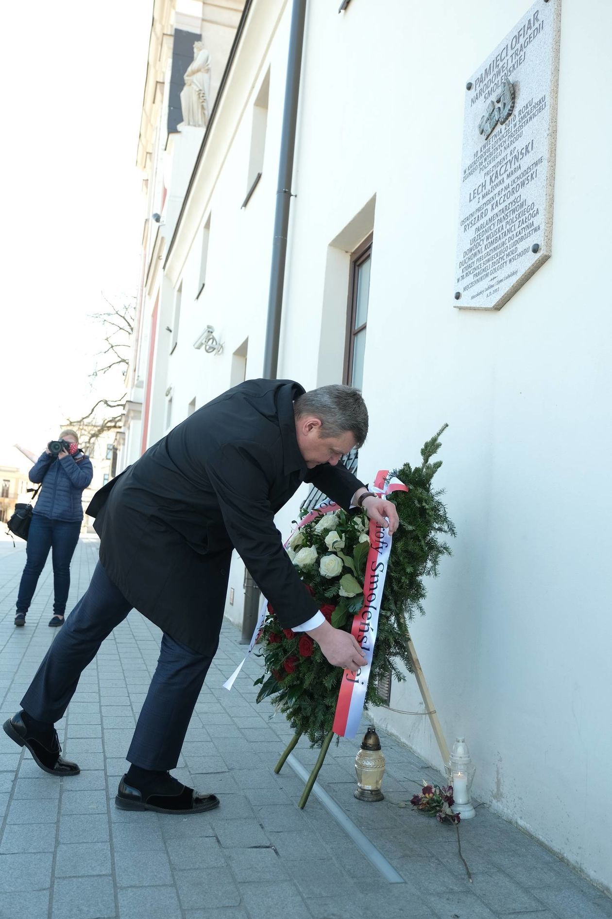  10. rocznica katastrofy smoleńskiej w Lublinie (zdjęcie 1) - Autor: Maciej Kaczanowski