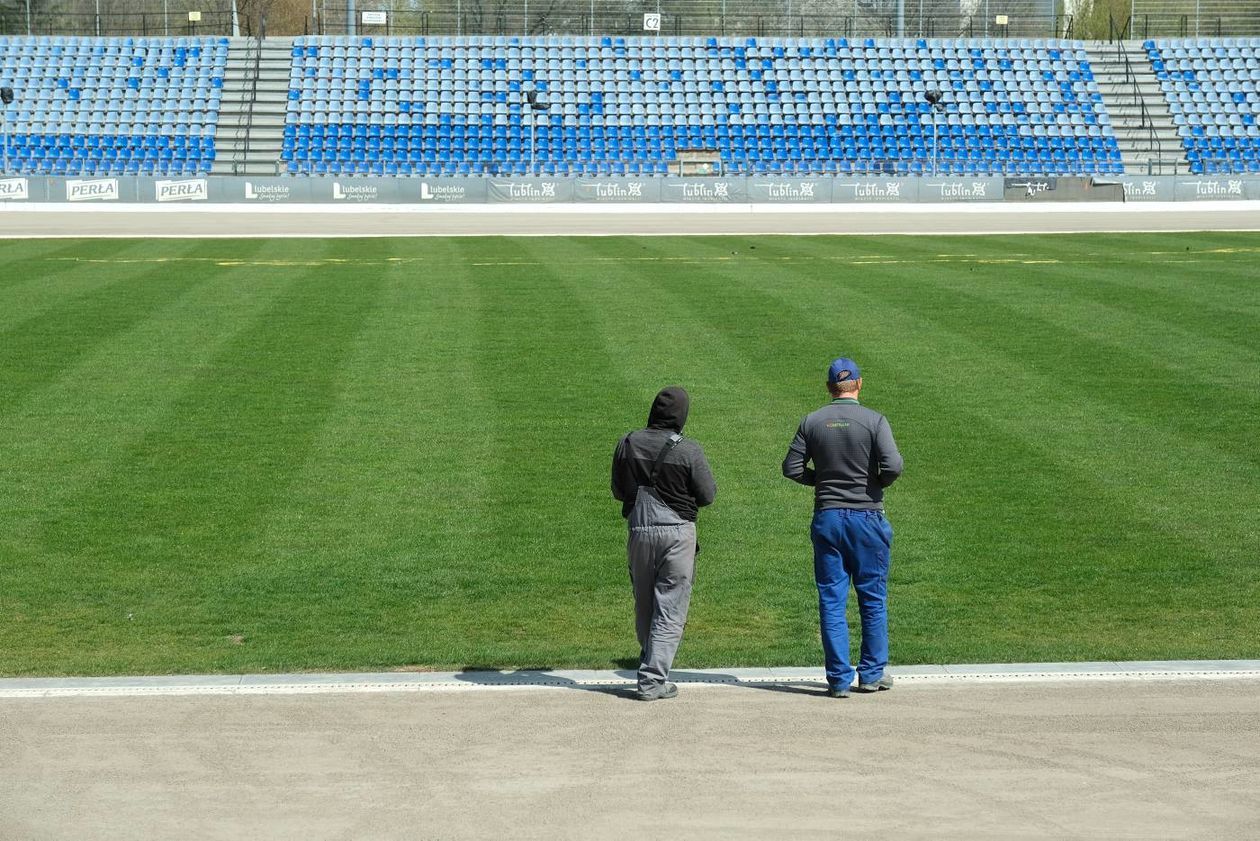  Stadion żużlowy w Lublinie: przygotowania do sezonu (zdjęcie 1) - Autor: Maciej Kaczanowski