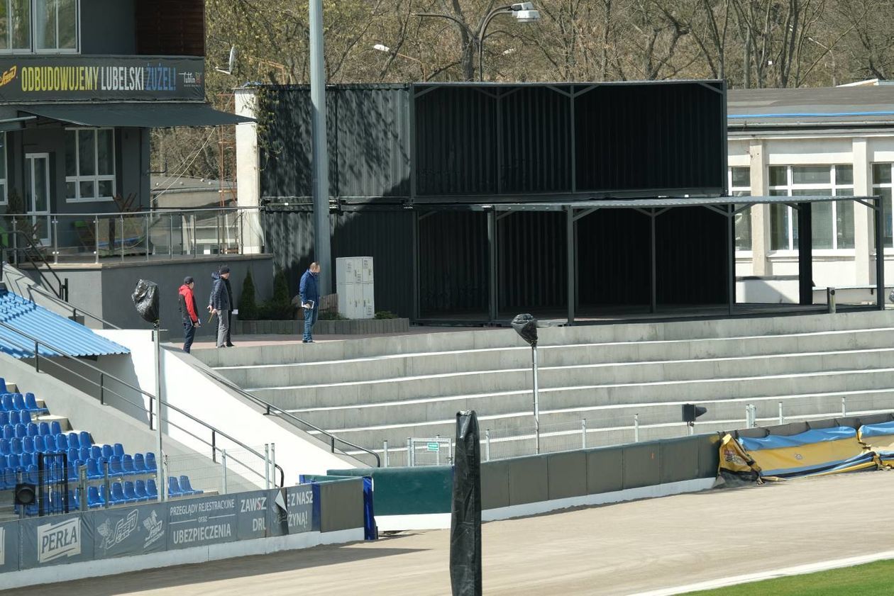  Stadion żużlowy w Lublinie: przygotowania do sezonu (zdjęcie 1) - Autor: Maciej Kaczanowski