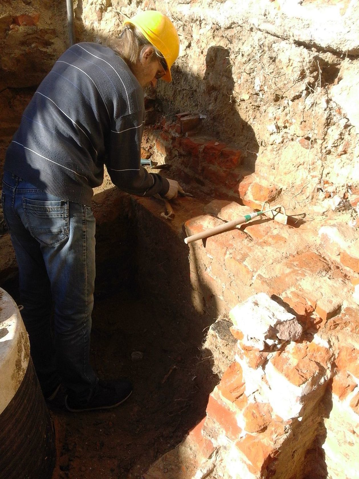  Badania archeologiczne w starym Kraśniku (zdjęcie 1) - Autor: Dominik Szulc