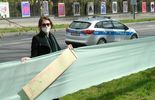 Protest przeciwko wycince drzew przy al. Racławickich (zdjęcie 2)