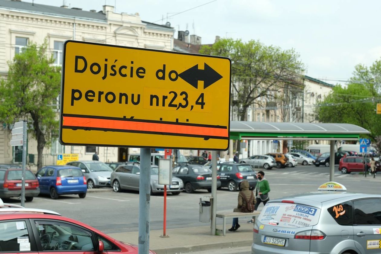  Rozpoczął się remont peronu nr 1 na stacji PKP Lublin Główny (zdjęcie 1) - Autor: Maciej Kaczanowski