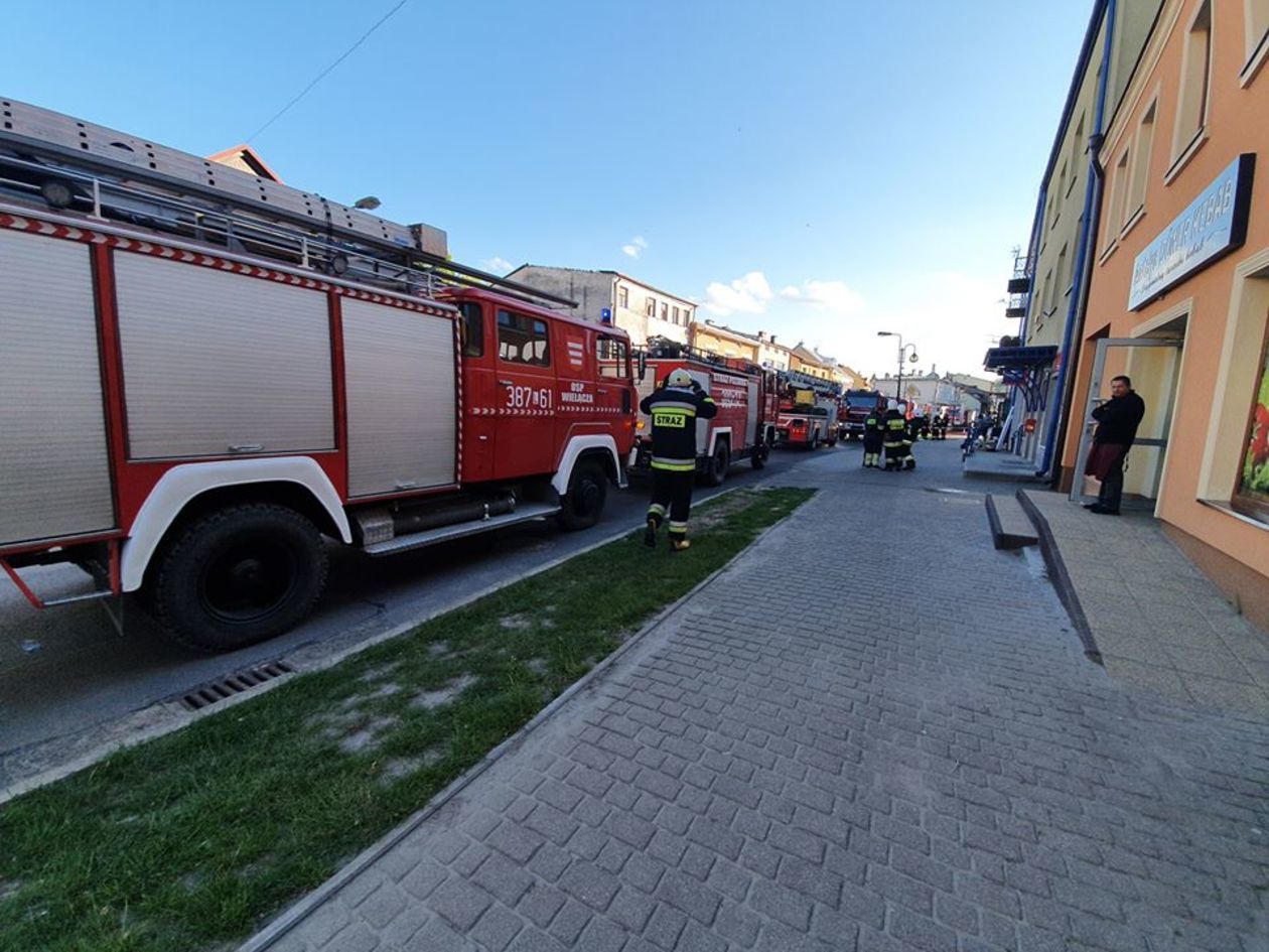  Tragiczny pożar w Szczebrzeszynie (zdjęcie 1) - Autor: Ochotnicza Straż Pożarna w Wielączy