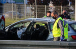 Wypadek na skrzyżowaniu al. Kraśnickiej i Jana Pawła II po pościgu policyjnym (zdjęcie 5)