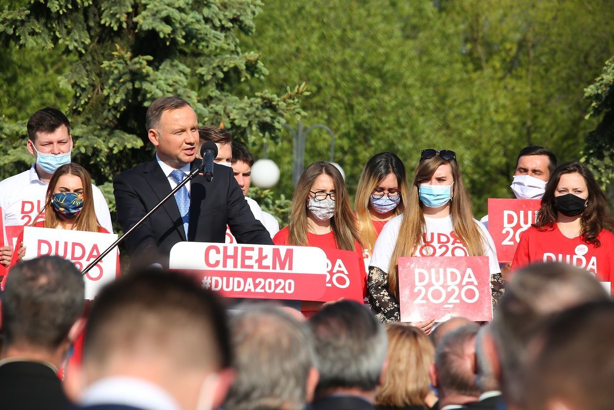  Prezydent Andrzej Duda w Chełmie (zdjęcie 1) - Autor: Piotr Michalski