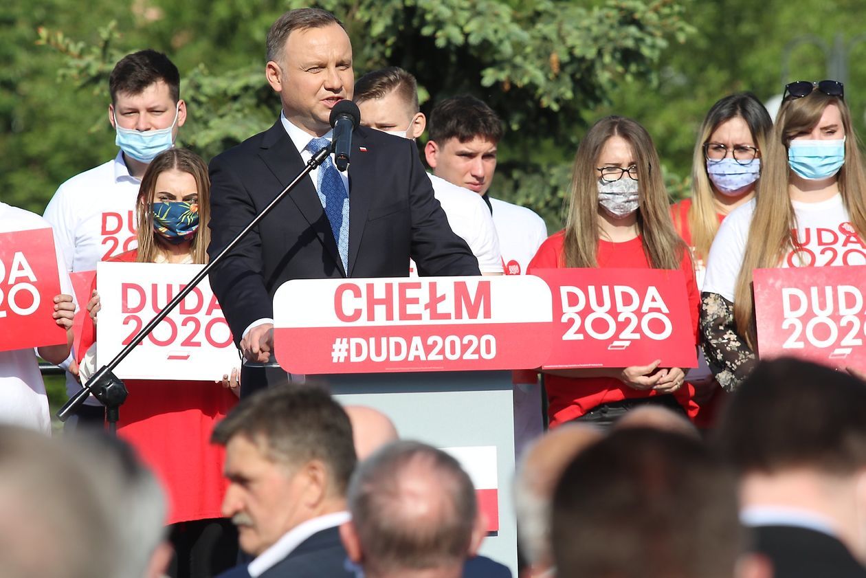  Prezydent Andrzej Duda w Chełmie (zdjęcie 1) - Autor: Piotr Michalski