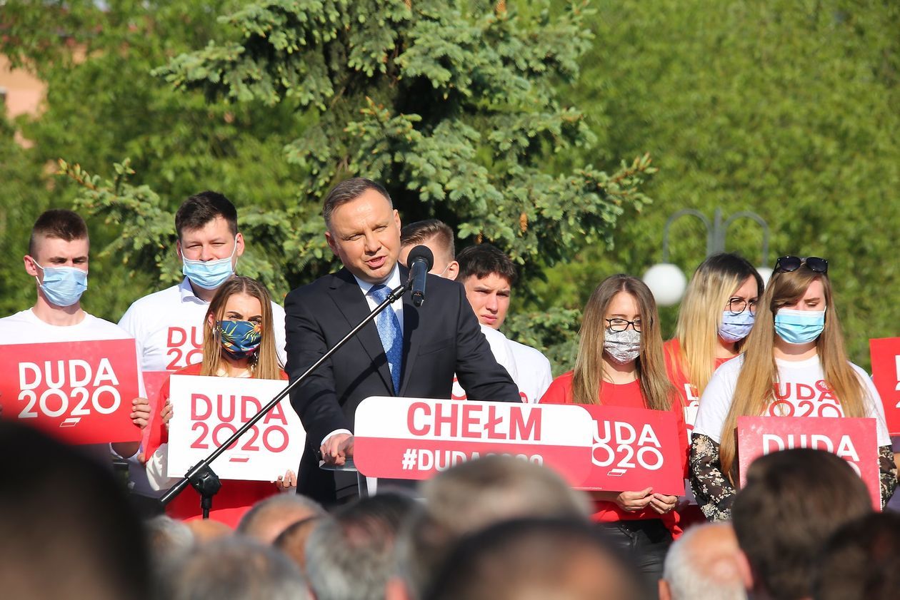 Prezydent Andrzej Duda w Chełmie - Autor: Piotr Michalski