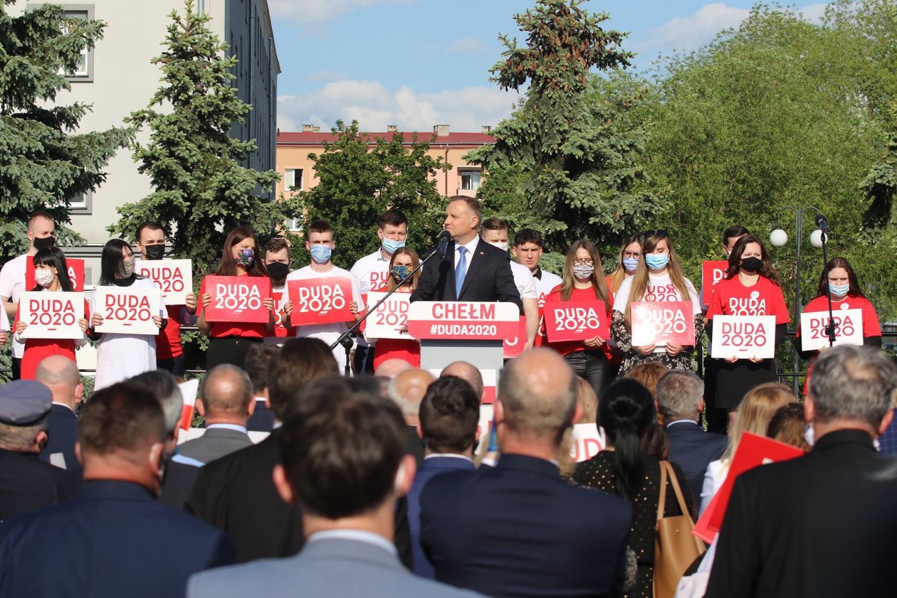  Prezydent Andrzej Duda w Chełmie (zdjęcie 1) - Autor: Piotr Michalski