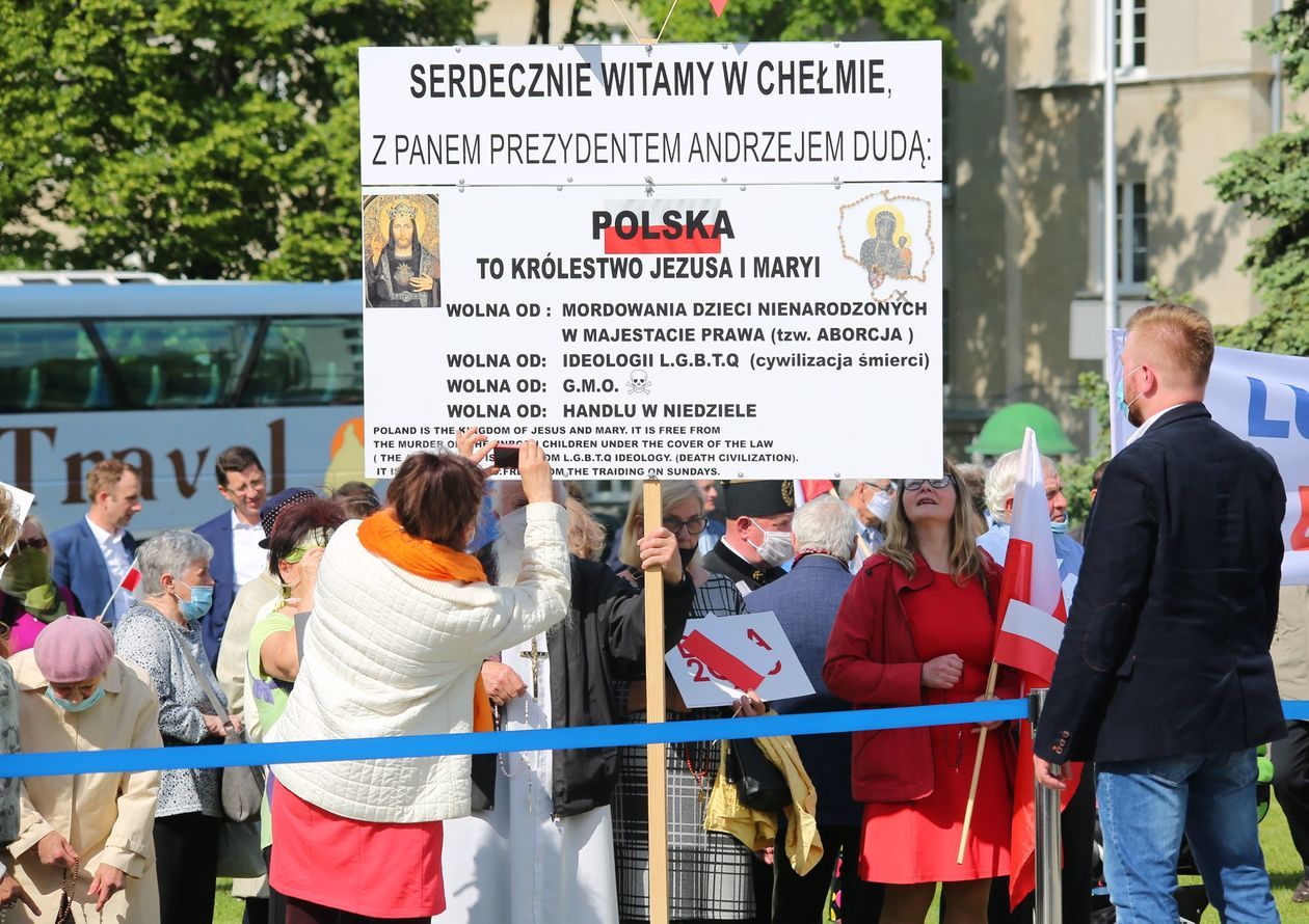 Prezydent Andrzej Duda w Chełmie