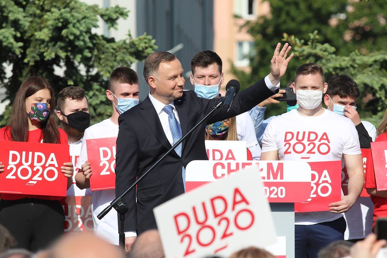  Prezydent Andrzej Duda w Chełmie (zdjęcie 1) - Autor: Piotr Michalski