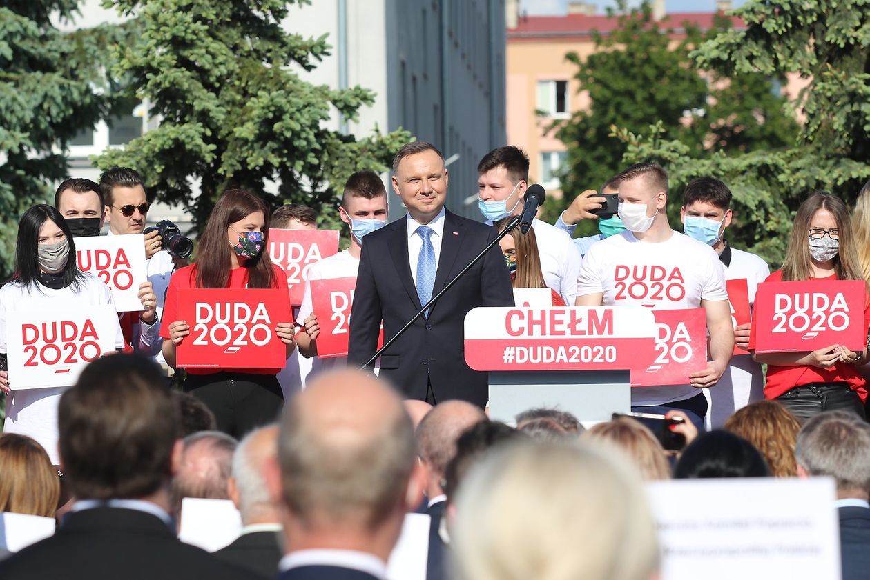  Prezydent Andrzej Duda w Chełmie (zdjęcie 1) - Autor: Piotr Michalski