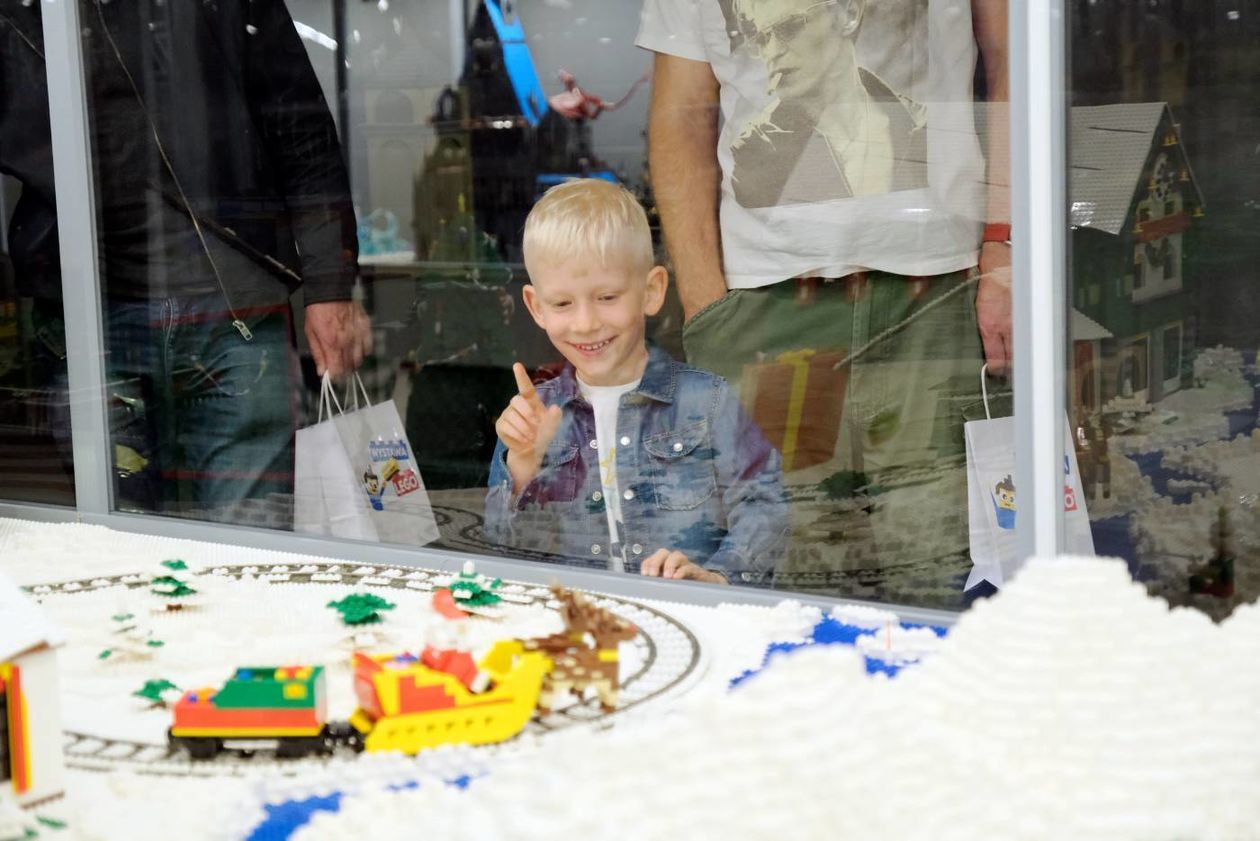 Wystawa figur z klocków Lego w Skende Shopping - Autor: Maciej Kaczanowski