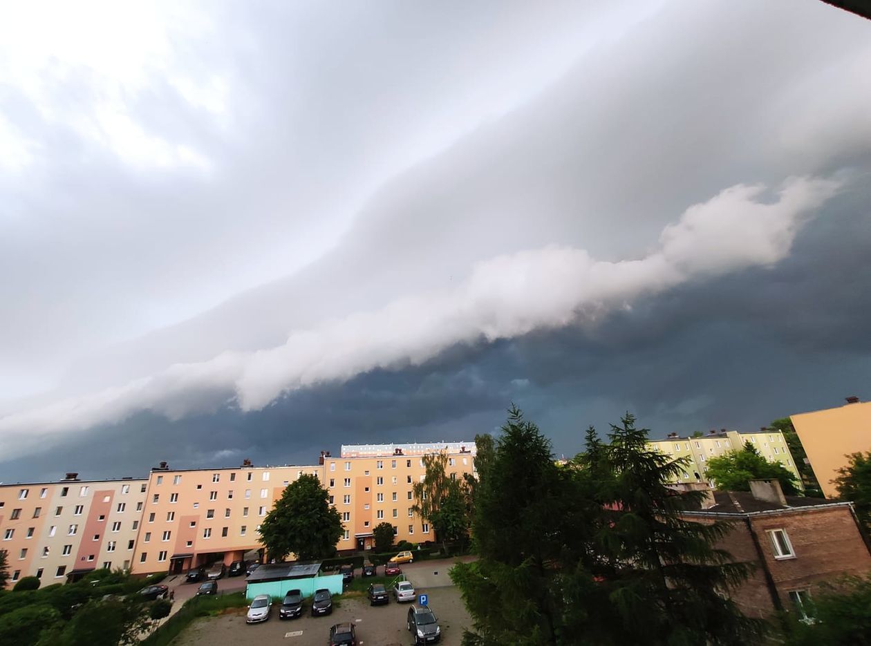 Burza nad Lublinem i regionem