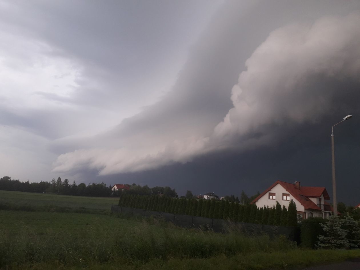  Burza nad Lublinem i regionem (zdjęcie 1) - Autor: Małgorzata Kedziora