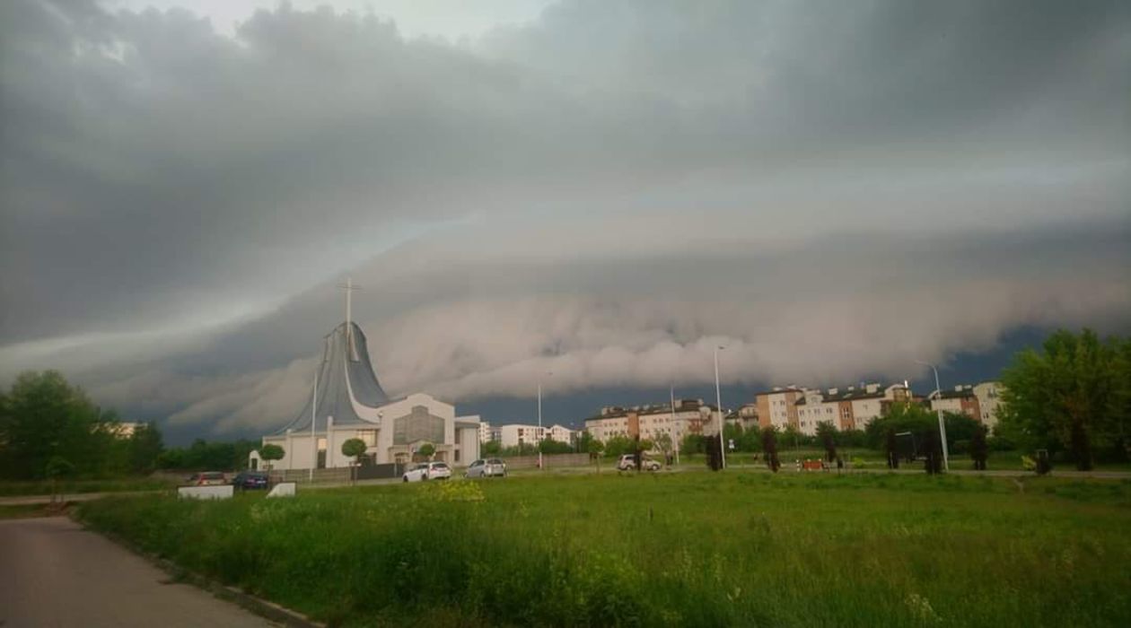 Burza nad Lublinem i regionem