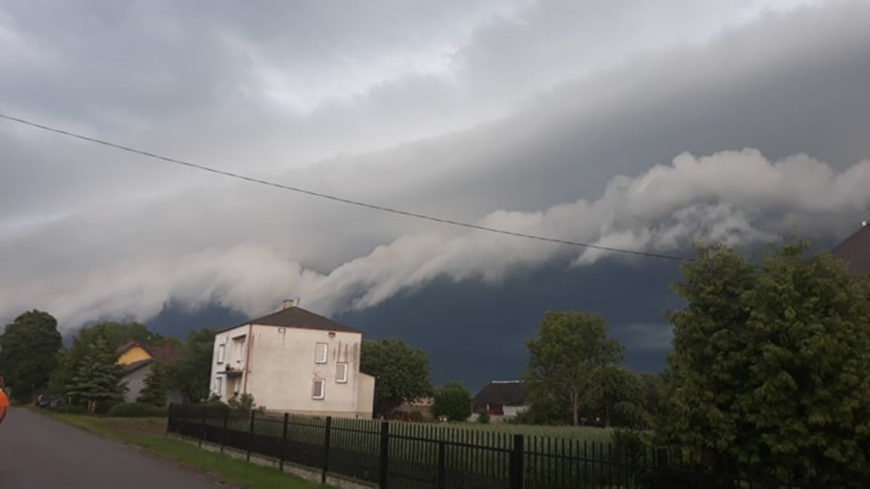 Burza nad Lublinem i regionem