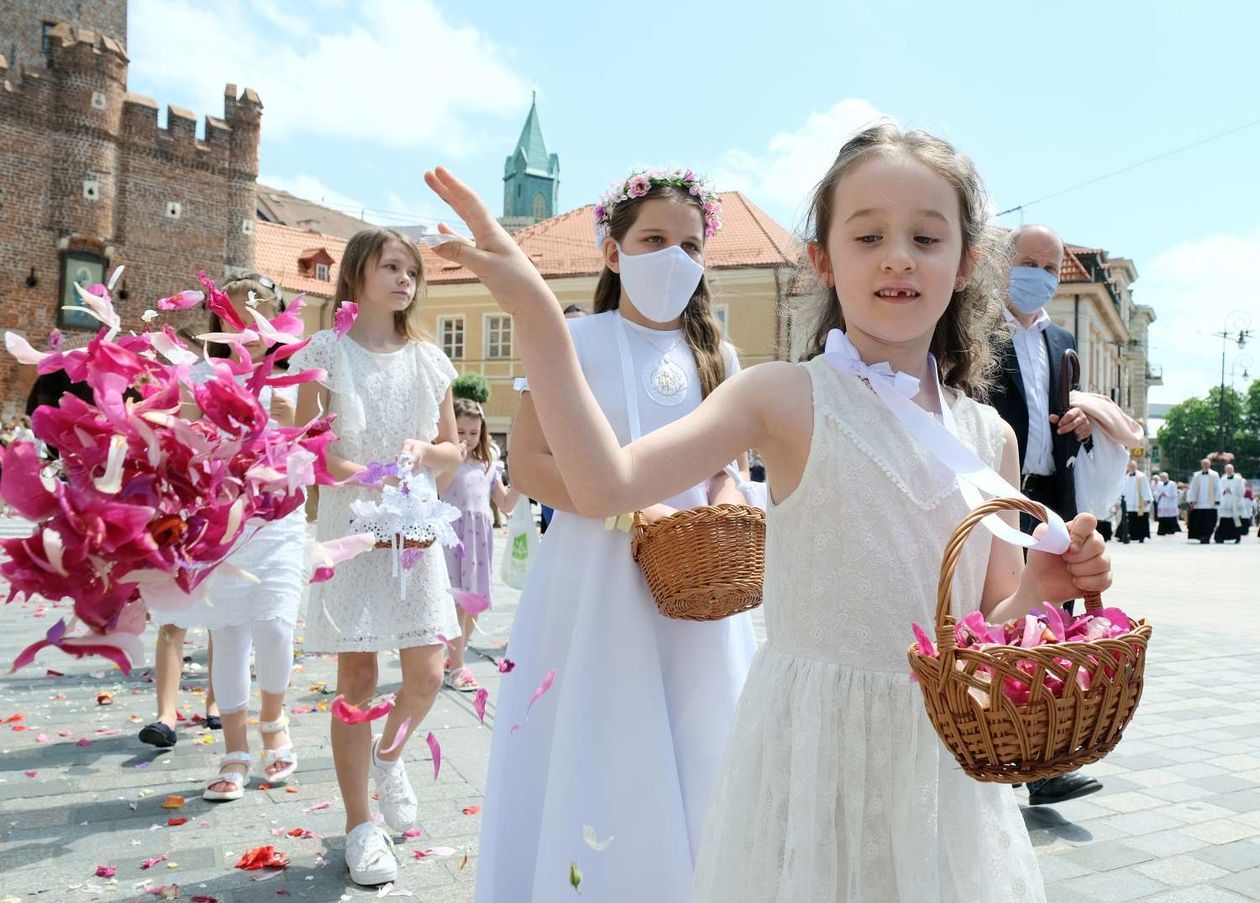  Procesja Bożego Ciała w Lublinie  (zdjęcie 1) - Autor: Maciej Kaczanowski