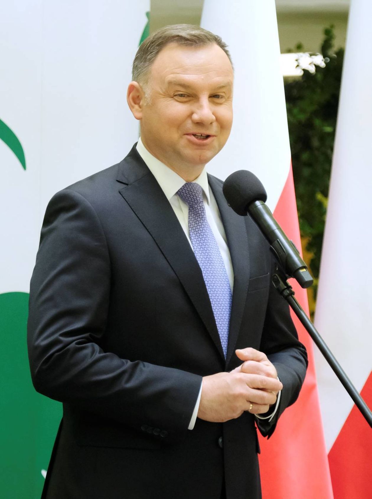  Andrzej Duda w Centrum Onkologii Ziemi Lubelskiej (zdjęcie 1) - Autor: Maciej Kaczanowski