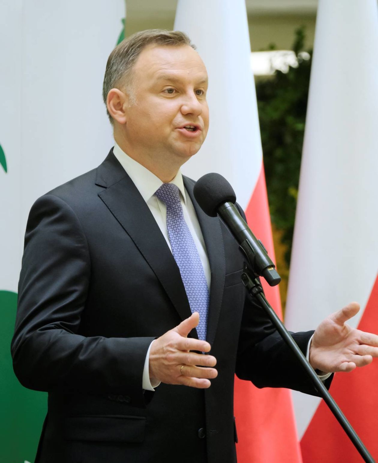  Andrzej Duda w Centrum Onkologii Ziemi Lubelskiej (zdjęcie 1) - Autor: Maciej Kaczanowski