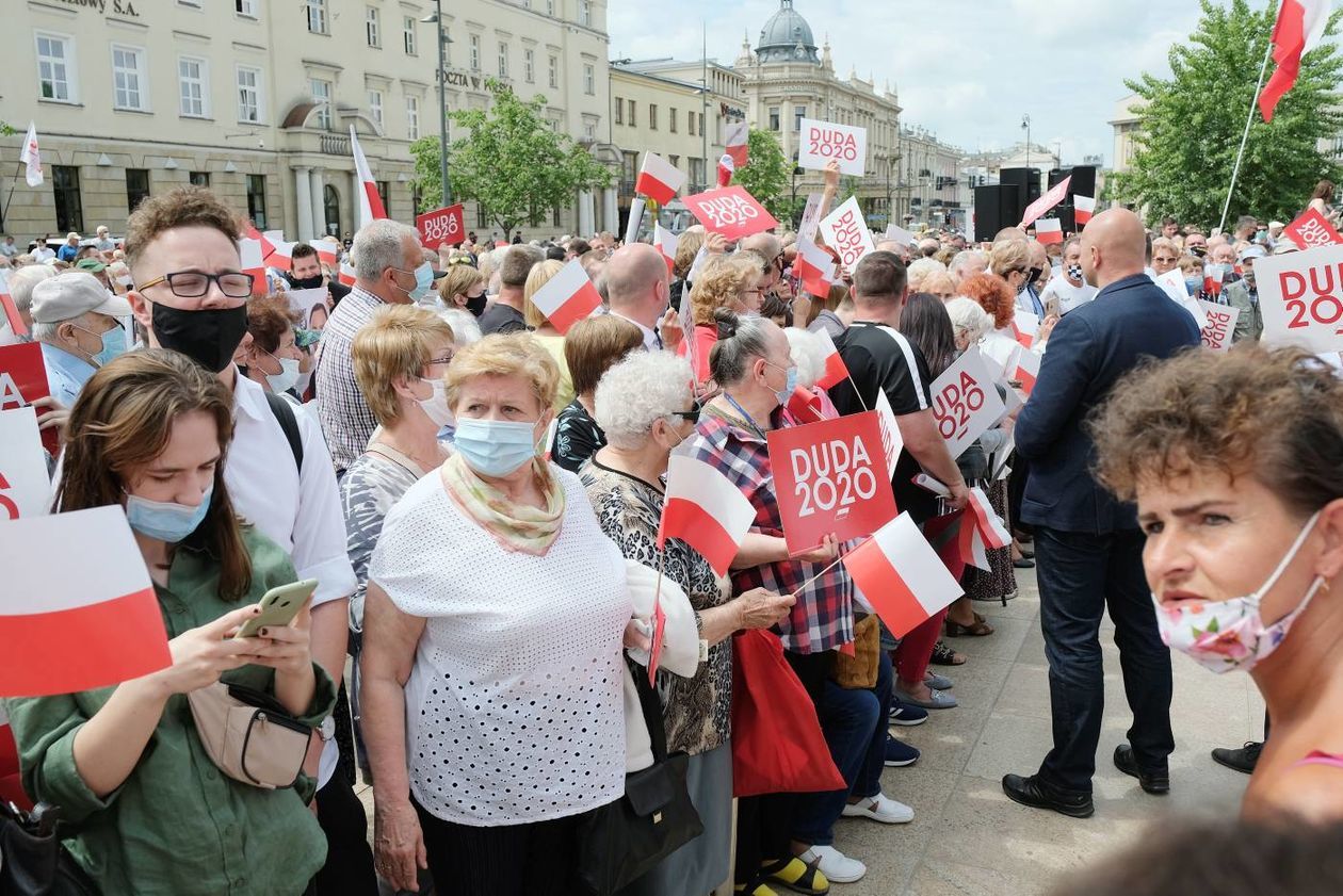  Kampania prezydencka Andrzeja Dudy w Lublinie (zdjęcie 1) - Autor: Maciej Kaczanowski