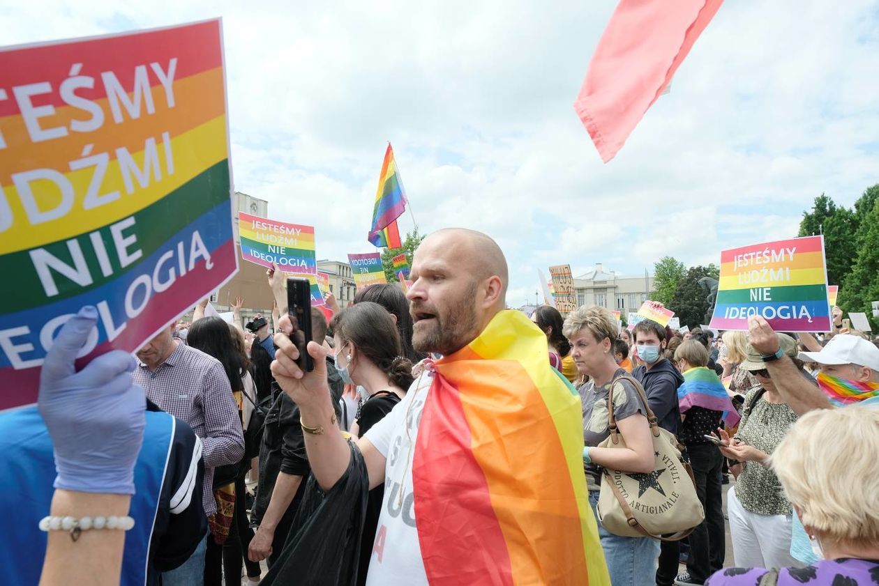  Kampania prezydencka Andrzeja Dudy w Lublinie (zdjęcie 1) - Autor: Maciej Kaczanowski