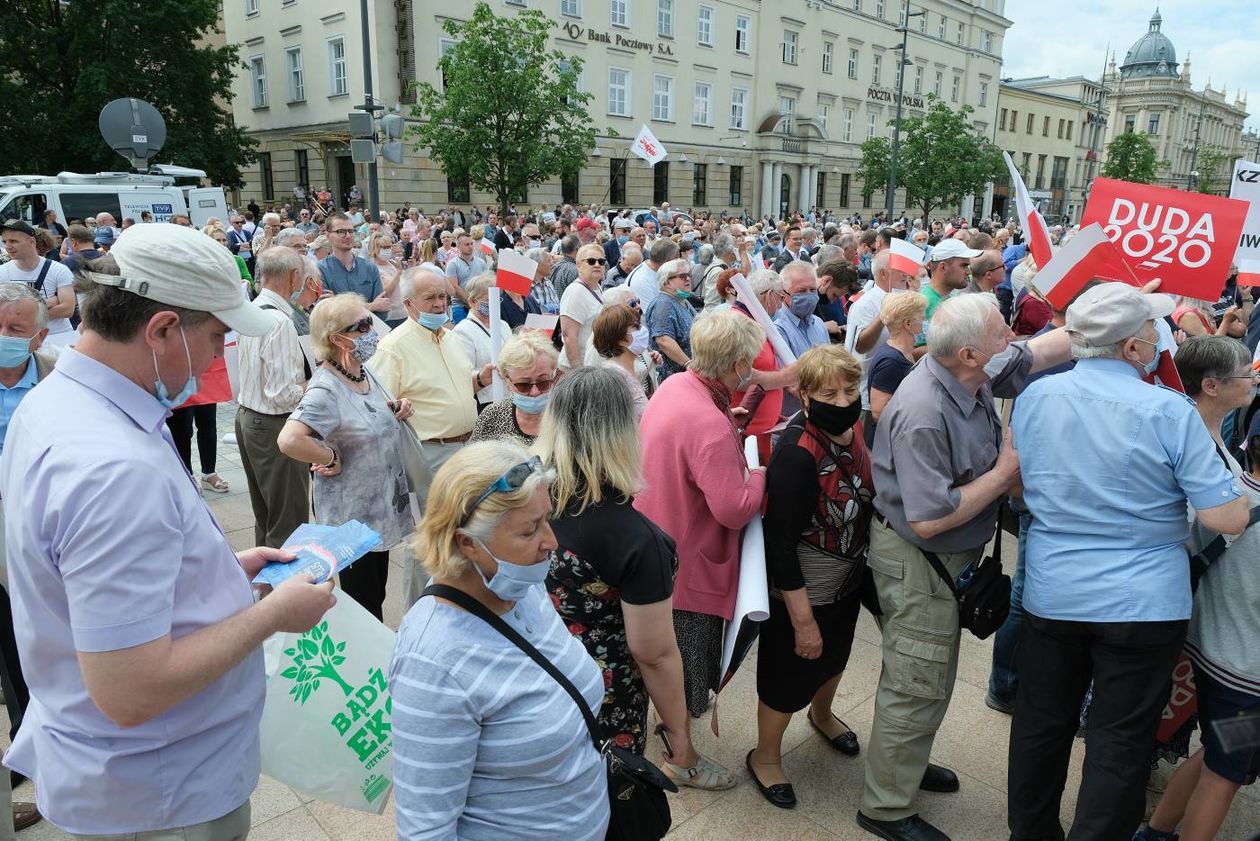  Kampania prezydencka Andrzeja Dudy w Lublinie (zdjęcie 1) - Autor: Maciej Kaczanowski