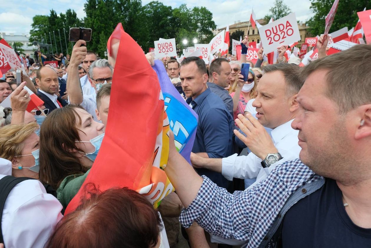  Kampania prezydencka Andrzeja Dudy w Lublinie (zdjęcie 1) - Autor: Maciej Kaczanowski