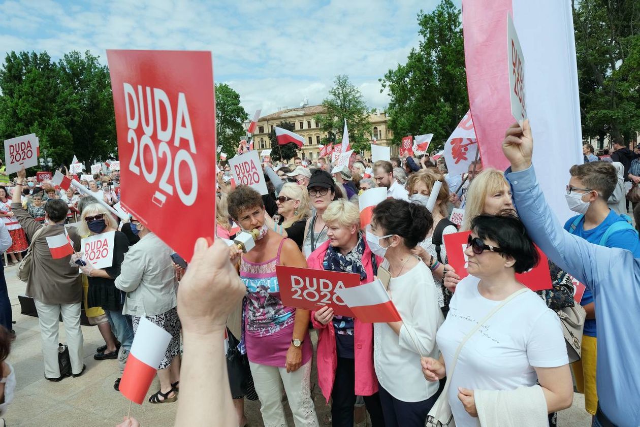  Kampania prezydencka Andrzeja Dudy w Lublinie (zdjęcie 1) - Autor: Maciej Kaczanowski