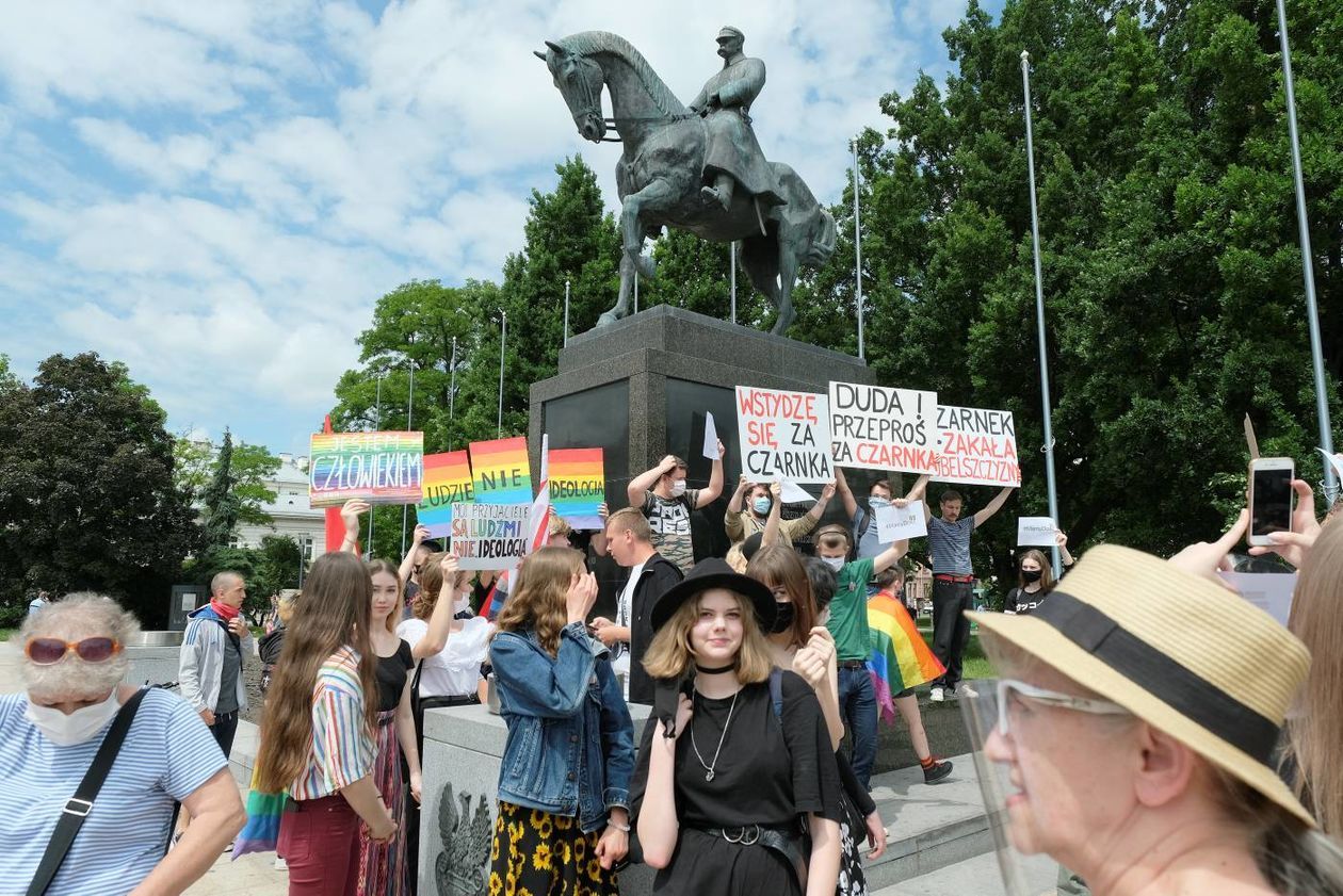  Kampania prezydencka Andrzeja Dudy w Lublinie (zdjęcie 1) - Autor: Maciej Kaczanowski