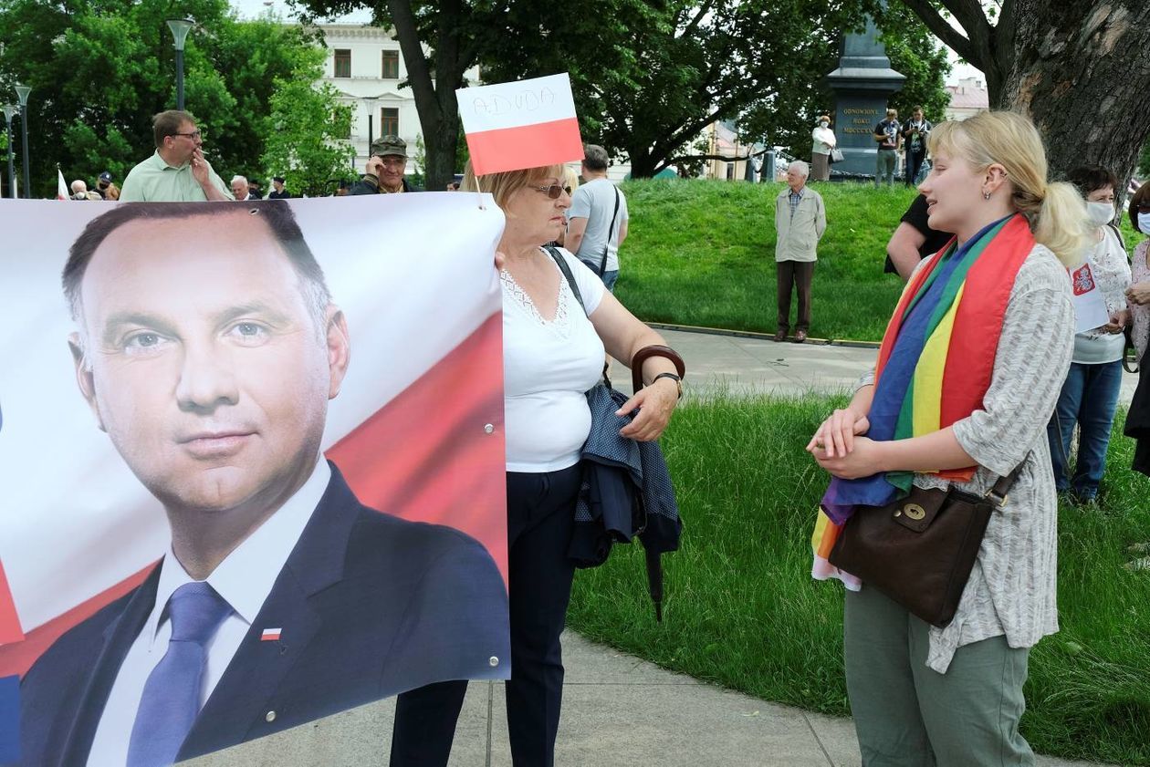  Kampania prezydencka Andrzeja Dudy w Lublinie (zdjęcie 1) - Autor: Maciej Kaczanowski