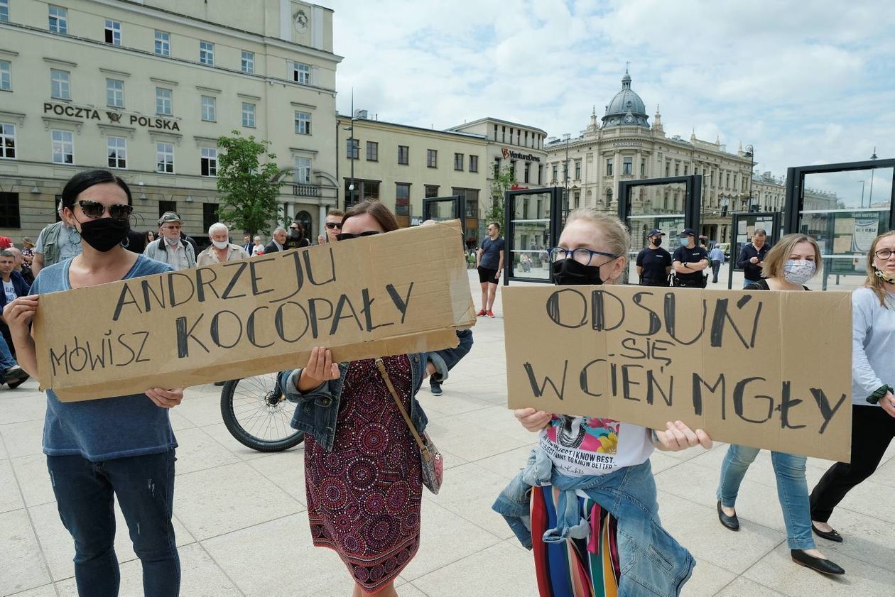  Kampania prezydencka Andrzeja Dudy w Lublinie (zdjęcie 1) - Autor: Maciej Kaczanowski