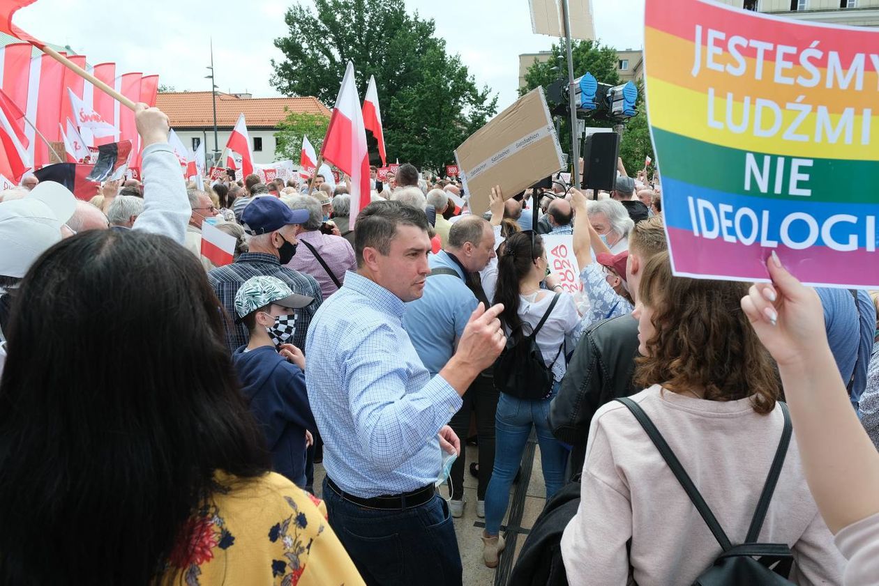  Kampania prezydencka Andrzeja Dudy w Lublinie (zdjęcie 1) - Autor: Maciej Kaczanowski