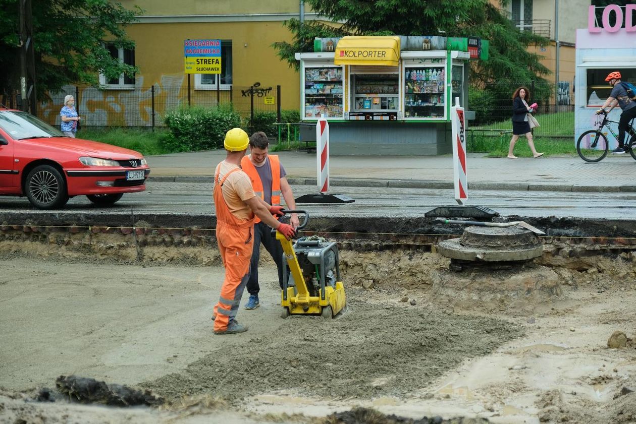  Przebudowa Al. Racławickich w Lublinie (zdjęcie 1) - Autor: Maciej Kaczanowski