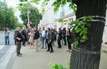 Wizja lokalna obrońców drzew na ul. Lipowej (zdjęcie 3)