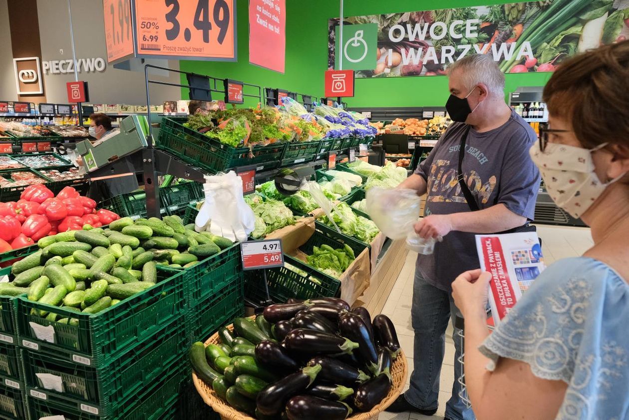  Nowy Kaufland przy ul. Diamentowej (zdjęcie 1) - Autor: Maciej Kaczanowski