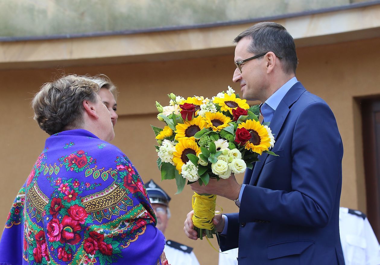  <p>Premier Mateusz Morawiecki w Puławach.</p>