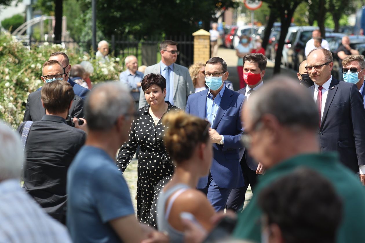  <p>Premier Mateusz Morawiecki w Puławach.</p>