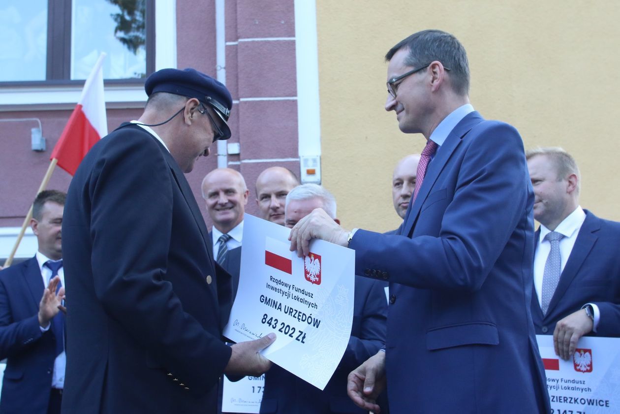  <p>Premier Mateusz Morawiecki w Kraśniku.</p>