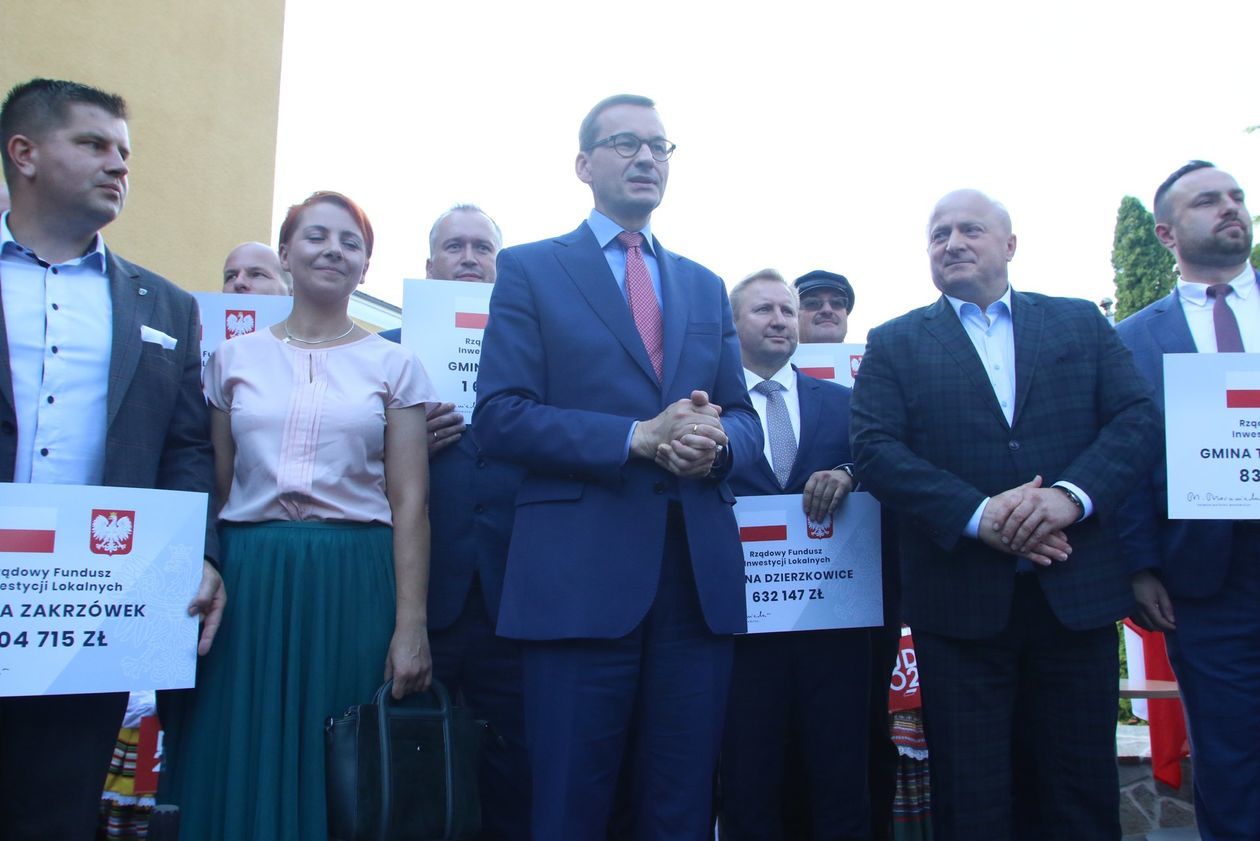  <p>Premier Mateusz Morawiecki w Kraśniku.</p>