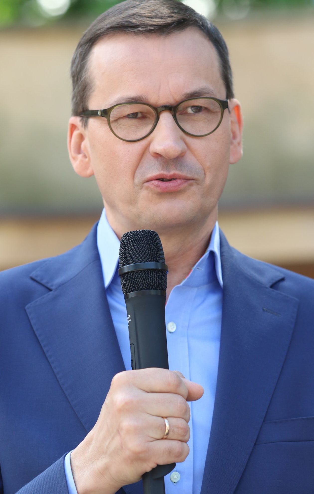  <p>Premier Mateusz Morawiecki w Puławach.</p>