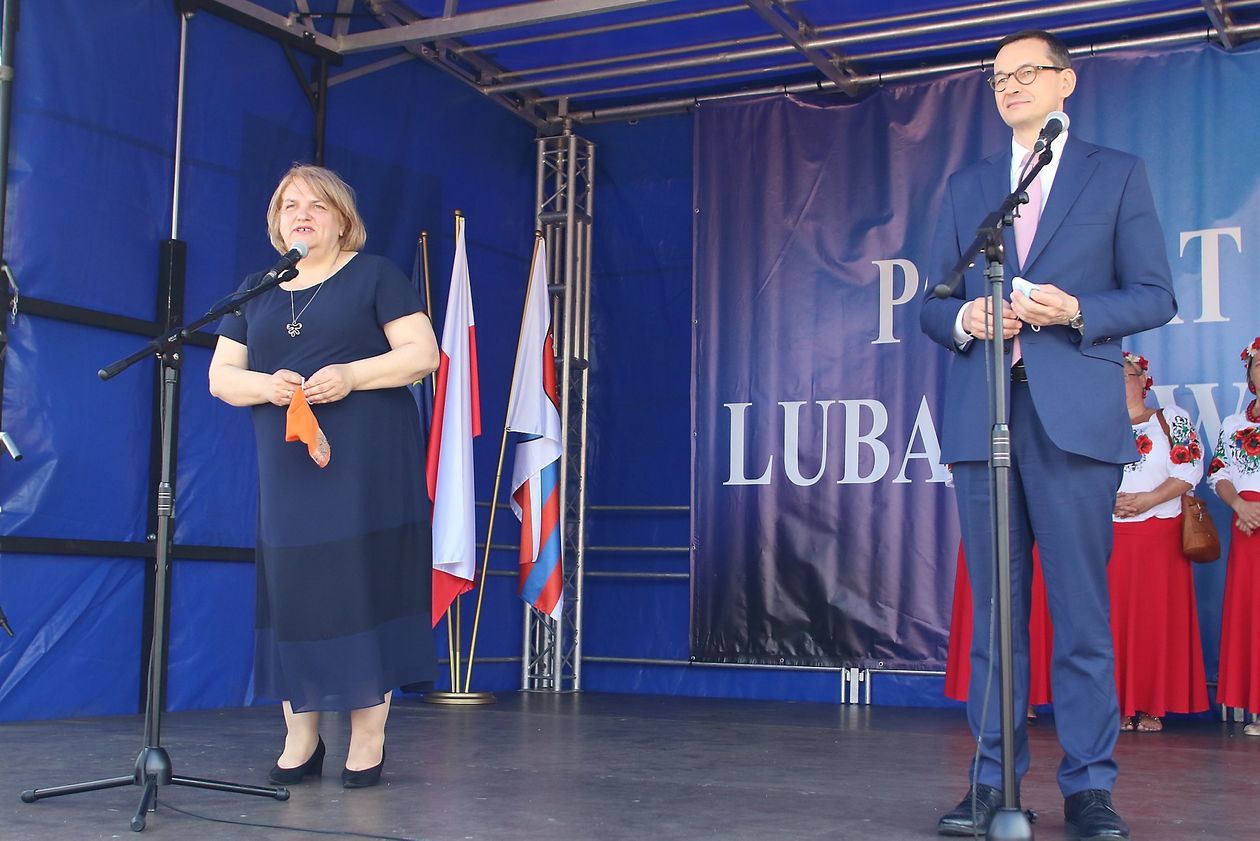  <p>Premier Mateusz Morawiecki w Lubartowie.</p>
