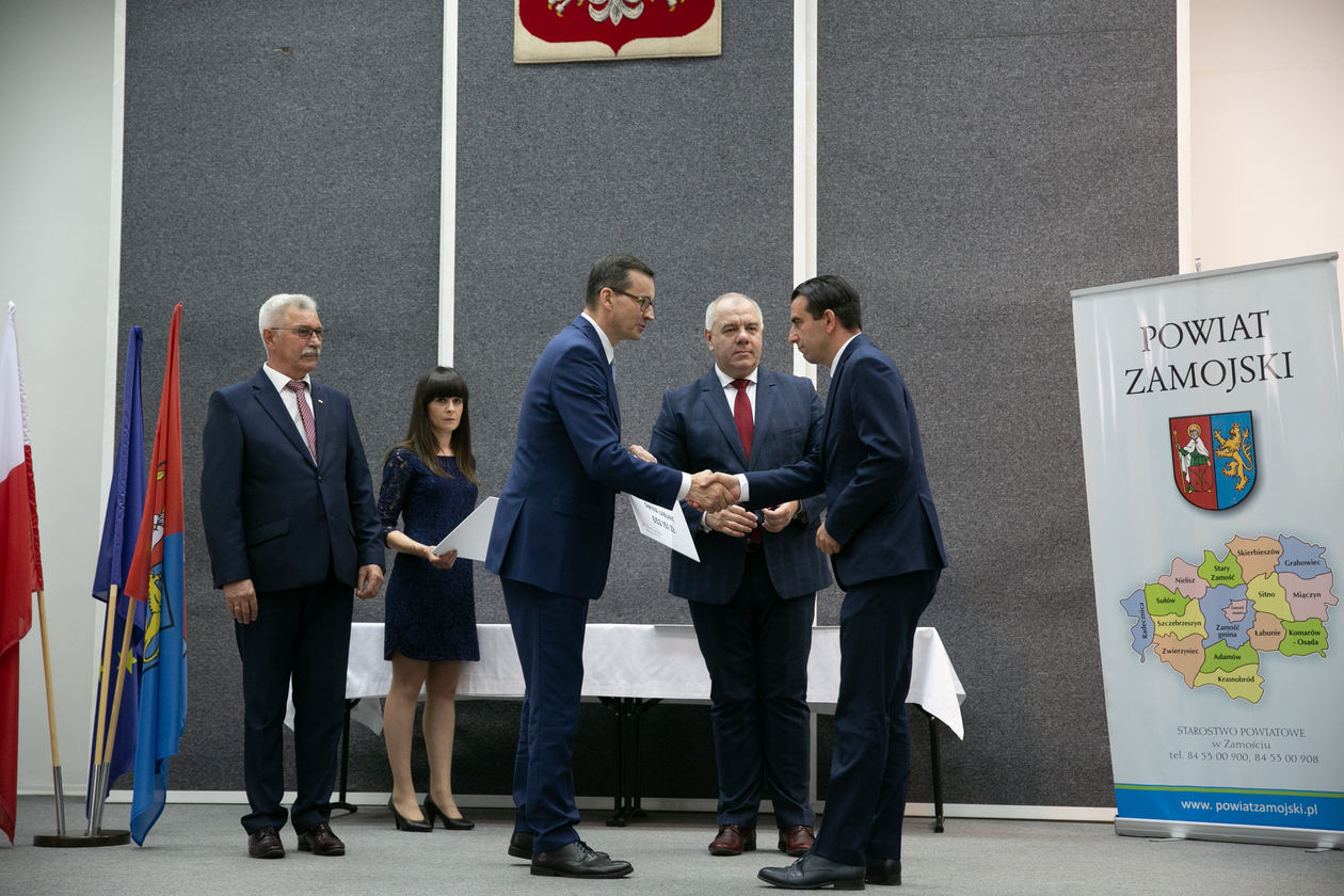  <p>Mateusz Morawiecki w Zamościu</p>