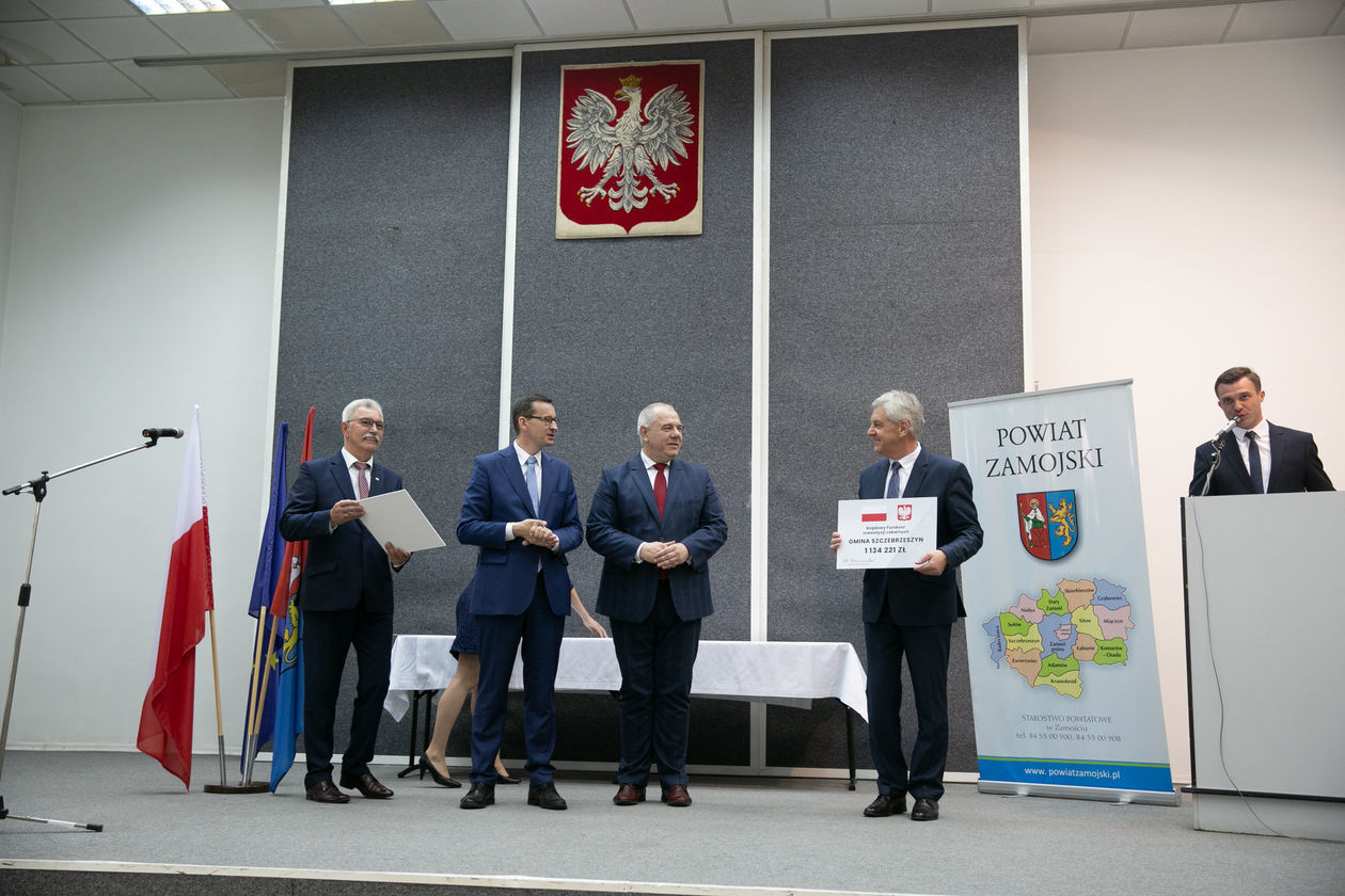  <p>Mateusz Morawiecki w Zamościu</p>